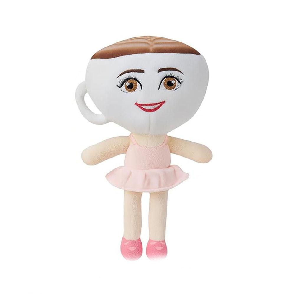 Unique Teacup - Head Plush Doll with Ballet Tutu Gentle Soft Stuffed Toy for Girls Toddlers Kids Imaginative Play Activity Gift Option
Unique Teacup - Head Plush Doll with Ballet Tutu Gentle Soft Stuffed Toy for Girls Toddlers Kids Imaginative Play Activity Gift Option