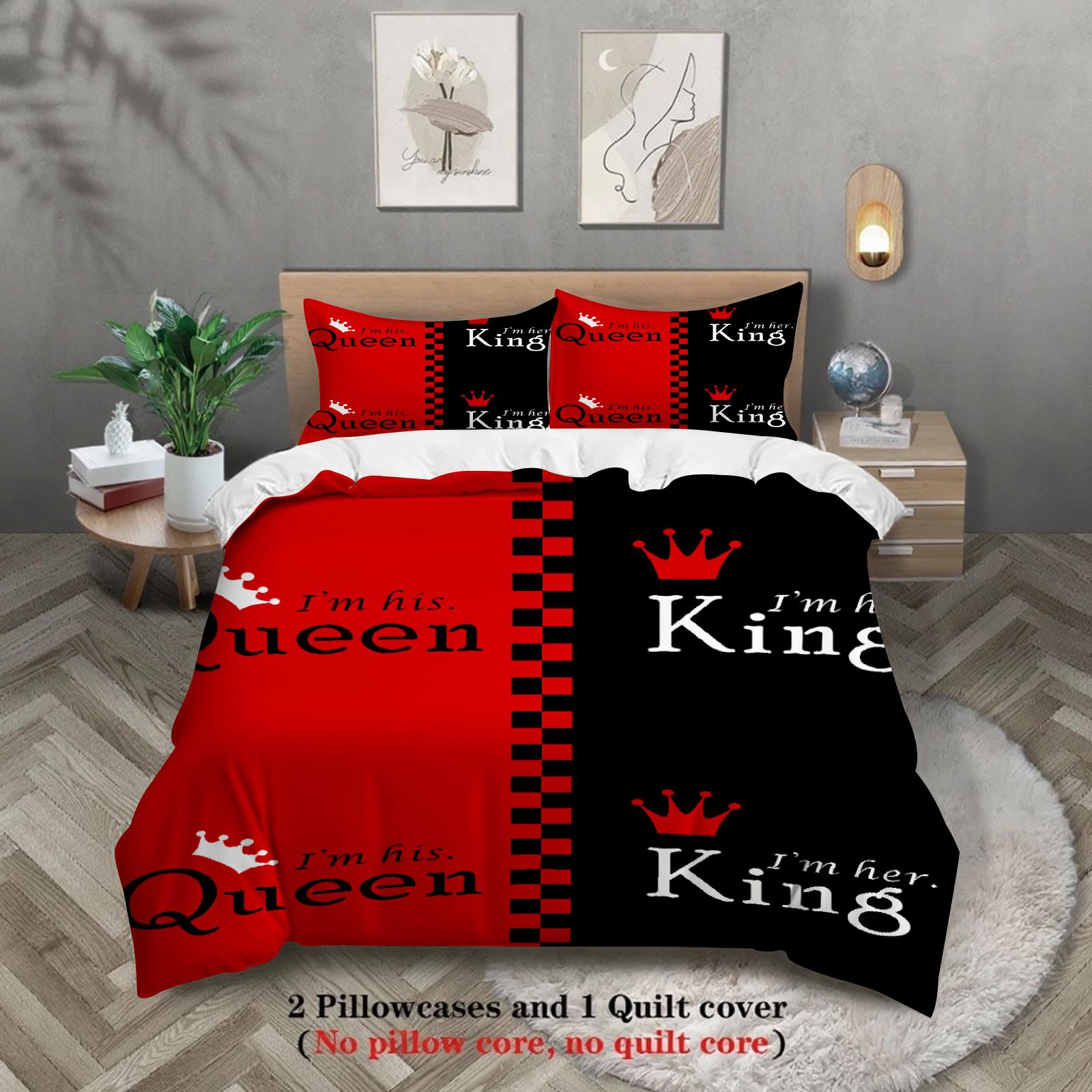 Valentine s Day Duvet Cover Set Twin Queen King Size No Filling and Sheet Gift For Couple Wife And Husband Bedroom Decor EU Single(135x200cm)
Valentine s Day Duvet Cover Set Twin Queen King Size No Filling and Sheet Gift For Couple Wife And Husband Bedroom Decor EU Single(135x200cm)