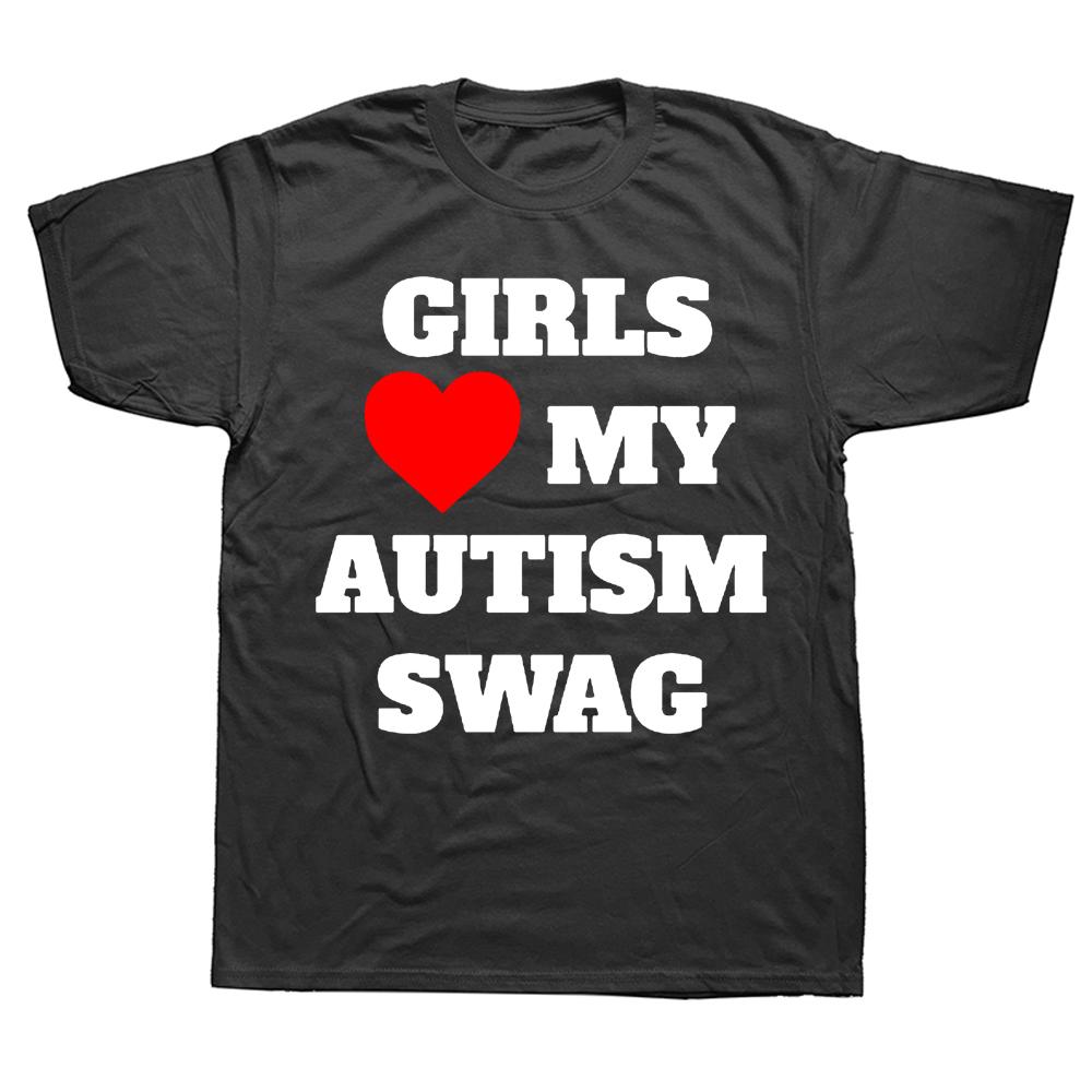 Novelty Girls Heart My Autism Swag T Shirts Graphic Streetwear Short Sleeve Birthday Gifts Summer Style Tshirt Mens Clothing 4XL
Novelty Girls Heart My Autism Swag T Shirts Graphic Streetwear Short Sleeve Birthday Gifts Summer Style Tshirt Mens Clothing 4XL