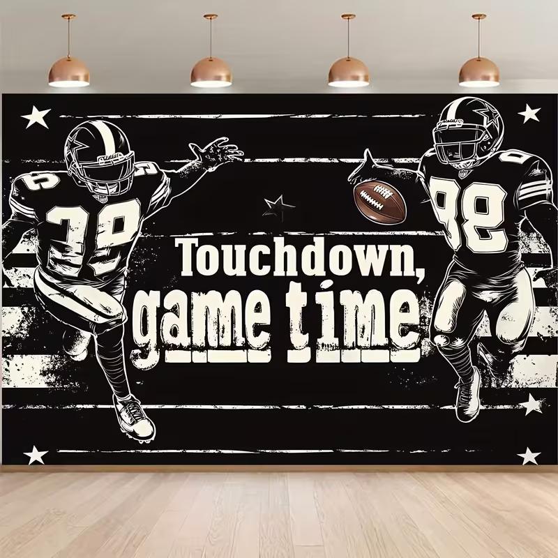 2D Touchdown, Game Time Football Backdrop Black White Grunge Photography Background Cloth 47.2x31.5inch/120*80cm
2D Touchdown, Game Time Football Backdrop Black White Grunge Photography Background Cloth 47.2x31.5inch/120*80cm