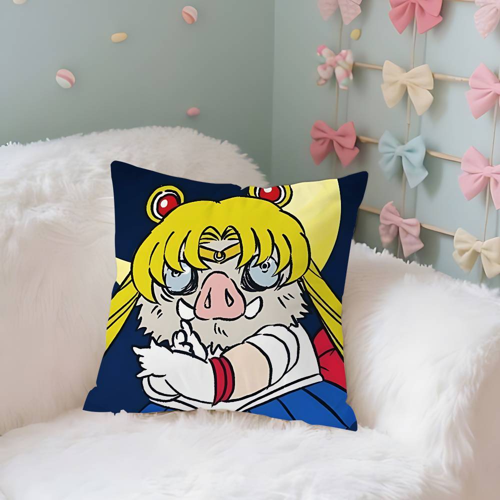 Cue LinosukeS Kawaii Case Plush Fabric Soft Pillowcase Double Sided Print Cushion Cover Household Gifts 40x40CM(16x16in)
Cue LinosukeS Kawaii Case Plush Fabric Soft Pillowcase Double Sided Print Cushion Cover Household Gifts 40x40CM(16x16in)
