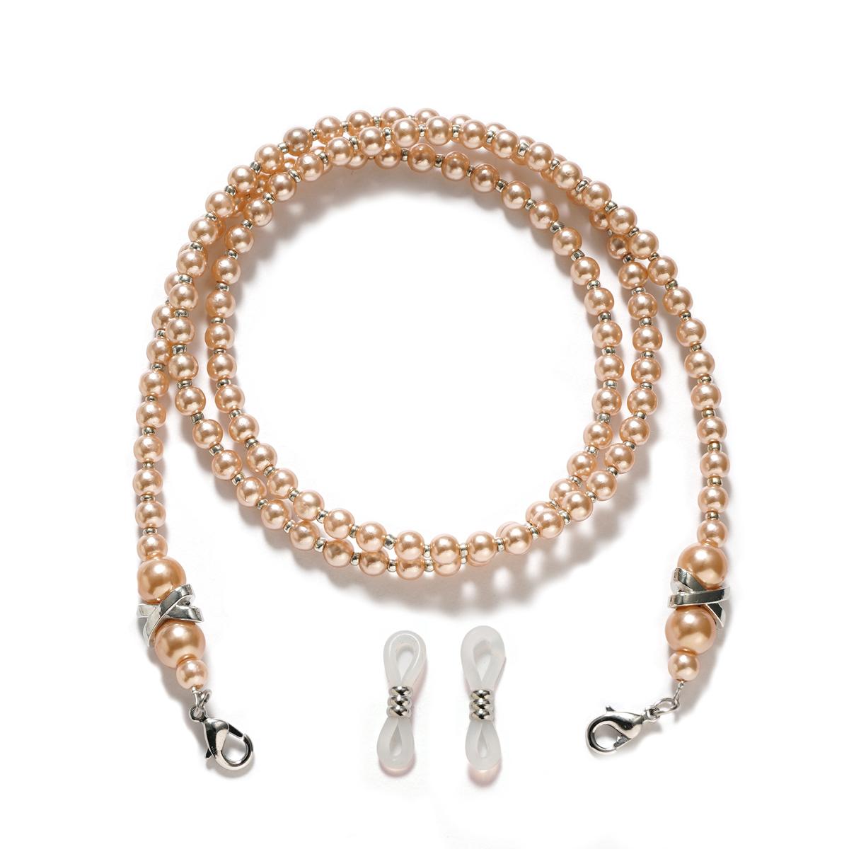 Pearl Sunglasses Chain Wearing Neck Holding Beaded Lanyard Cord Masks Sunglass Reading Glasses ChainEyewear Accessories коричневий
Pearl Sunglasses Chain Wearing Neck Holding Beaded Lanyard Cord Masks Sunglass Reading Glasses ChainEyewear Accessories коричневий