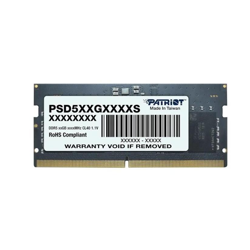 Модуль памяти Патриот памяти для ноутбука Sodimm 8 ГБ DDR5-5600 Psd58g560041s
Модуль памяти Патриот памяти для ноутбука Sodimm 8 ГБ DDR5-5600 Psd58g560041s
