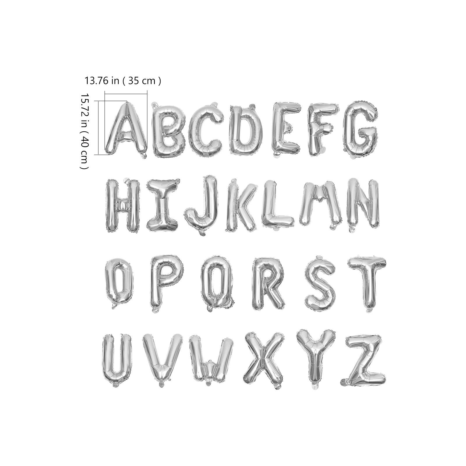 Aluminium Foil Alphabet Balloons 16Inch Silver Star Pattern Perfect Wedding Birthday Party Baby Shower Festival Decoration other срібний
Aluminium Foil Alphabet Balloons 16Inch Silver Star Pattern Perfect Wedding Birthday Party Baby Shower Festival Decoration other срібний