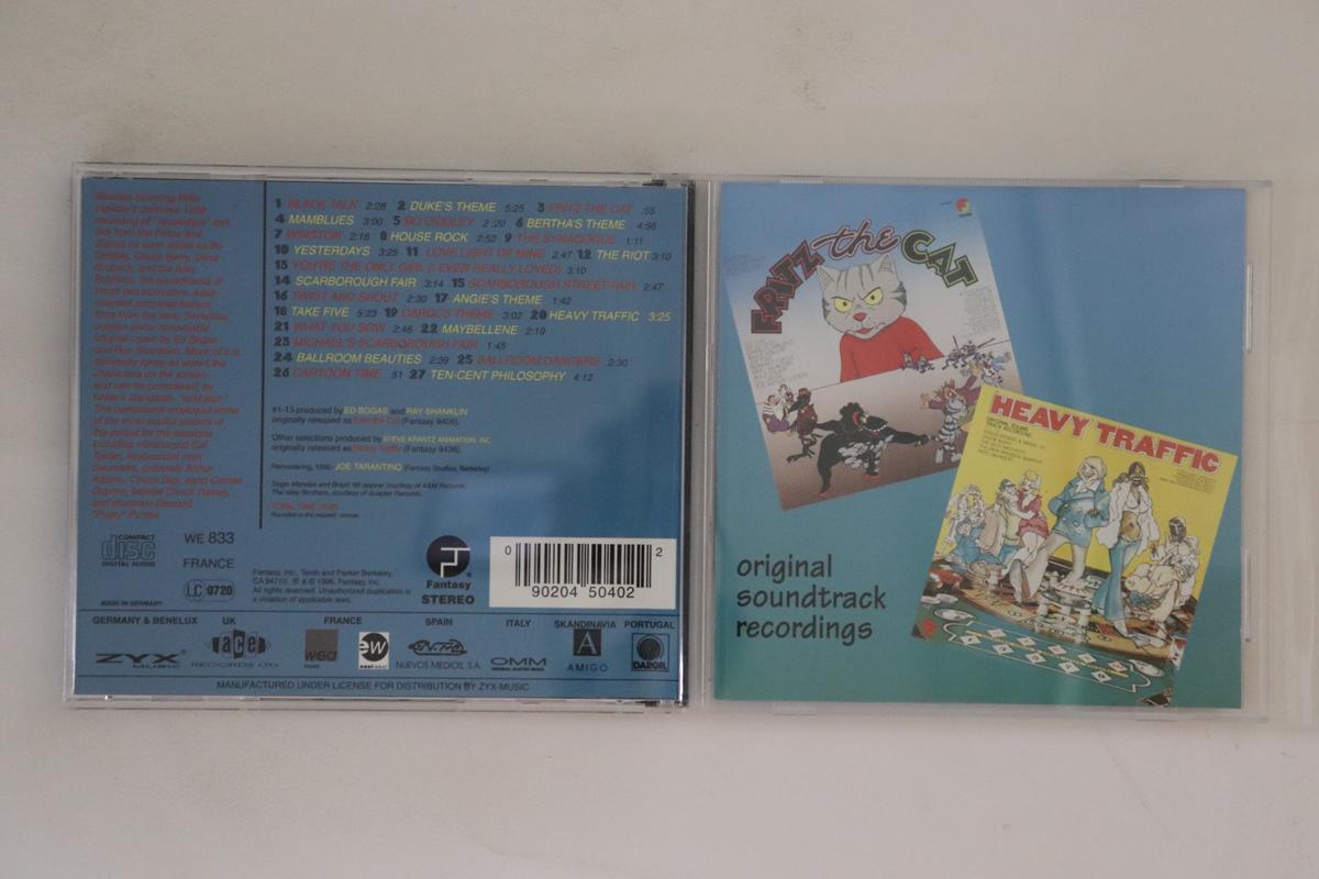 CD OST - Fritz The Cat / Heavy Traffic FCD247452 FANTASY 1996 Germany Soundtracks & Musicals Used
CD OST - Fritz The Cat / Heavy Traffic FCD247452 FANTASY 1996 Germany Soundtracks & Musicals Used