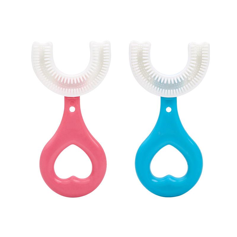 Baby Toothbrush Children 360 Degree U-shaped Child Toothbrush Teethers Baby Brush Silicone Kids Teeth Oral Care Cleaning
Baby Toothbrush Children 360 Degree U-shaped Child Toothbrush Teethers Baby Brush Silicone Kids Teeth Oral Care Cleaning