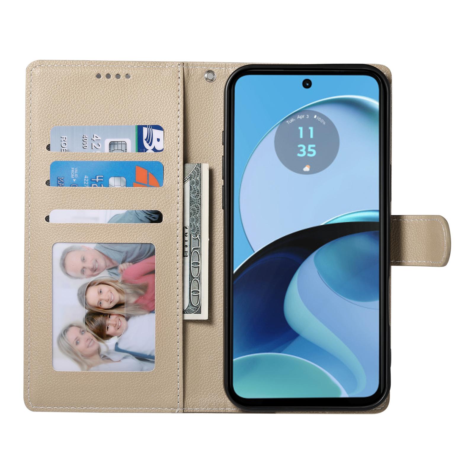 DF-012 For Motorola Moto G55 5G Case Litchi Texture Leather Magnetic Clasp Wallet Stand Phone Cover Apricot
DF-012 For Motorola Moto G55 5G Case Litchi Texture Leather Magnetic Clasp Wallet Stand Phone Cover Apricot
