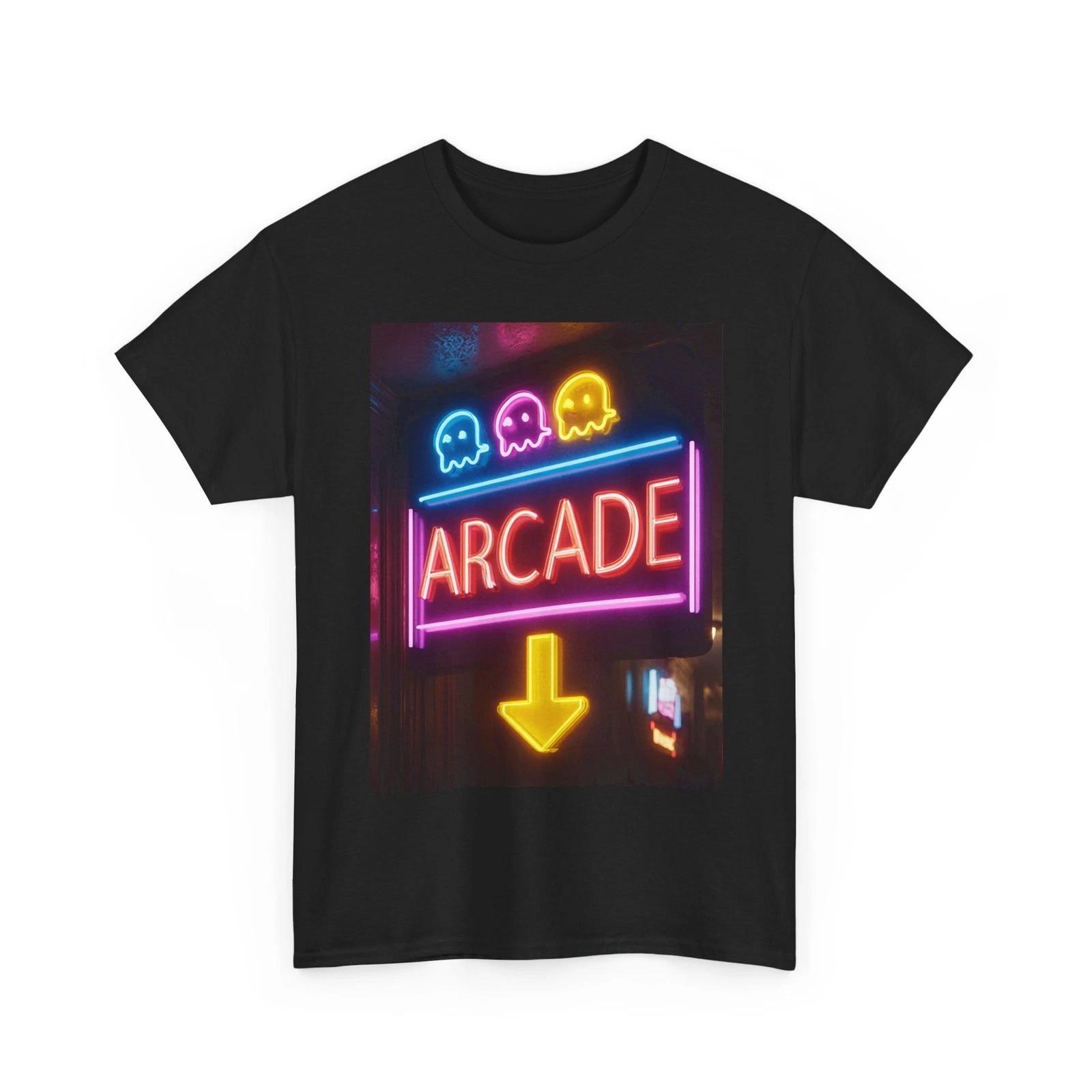ARCADE FUN SHIRT GIFT MEN GAMER TEE Tshirt KINKY PARTY STREET WEAR NEON SIGN L
ARCADE FUN SHIRT GIFT MEN GAMER TEE Tshirt KINKY PARTY STREET WEAR NEON SIGN L