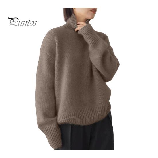 Женский зимний свитер с высоким воротником и длинным рукавом, мягкий теплый трикотажный топ, однотонный свободный крой, пуловер XL кофейный
Женский зимний свитер с высоким воротником и длинным рукавом, мягкий теплый трикотажный топ, однотонный свободный крой, пуловер XL кофейный