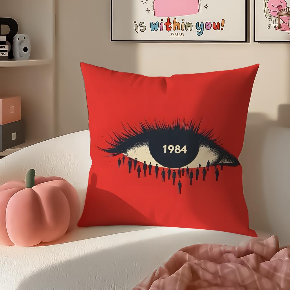 1984 NNineteen EFightyFour Cushion Cover Pillowcase Short Plush Invisible zipper Room Sofa Cushion Cover 30X30cm
1984 NNineteen EFightyFour Cushion Cover Pillowcase Short Plush Invisible zipper Room Sofa Cushion Cover 30X30cm