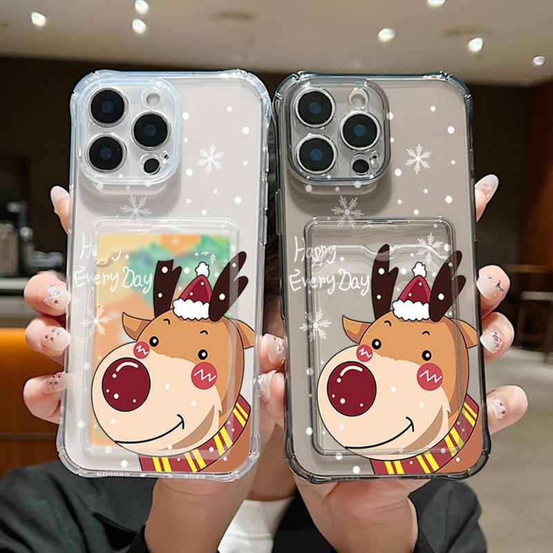 Чехол Merry Christmas Elk Print Clear Card Slot для iPhone 16 Pro Max 15 Pro 14 13 12 11, прозрачный, мягкий, силиконовый, противоударный, защитный чехол для телефона iPhone 16 серый
Чехол Merry Christmas Elk Print Clear Card Slot для iPhone 16 Pro Max 15 Pro 14 13 12 11, прозрачный, мягкий, силиконовый, противоударный, защитный чехол для телефона iPhone 16 серый
