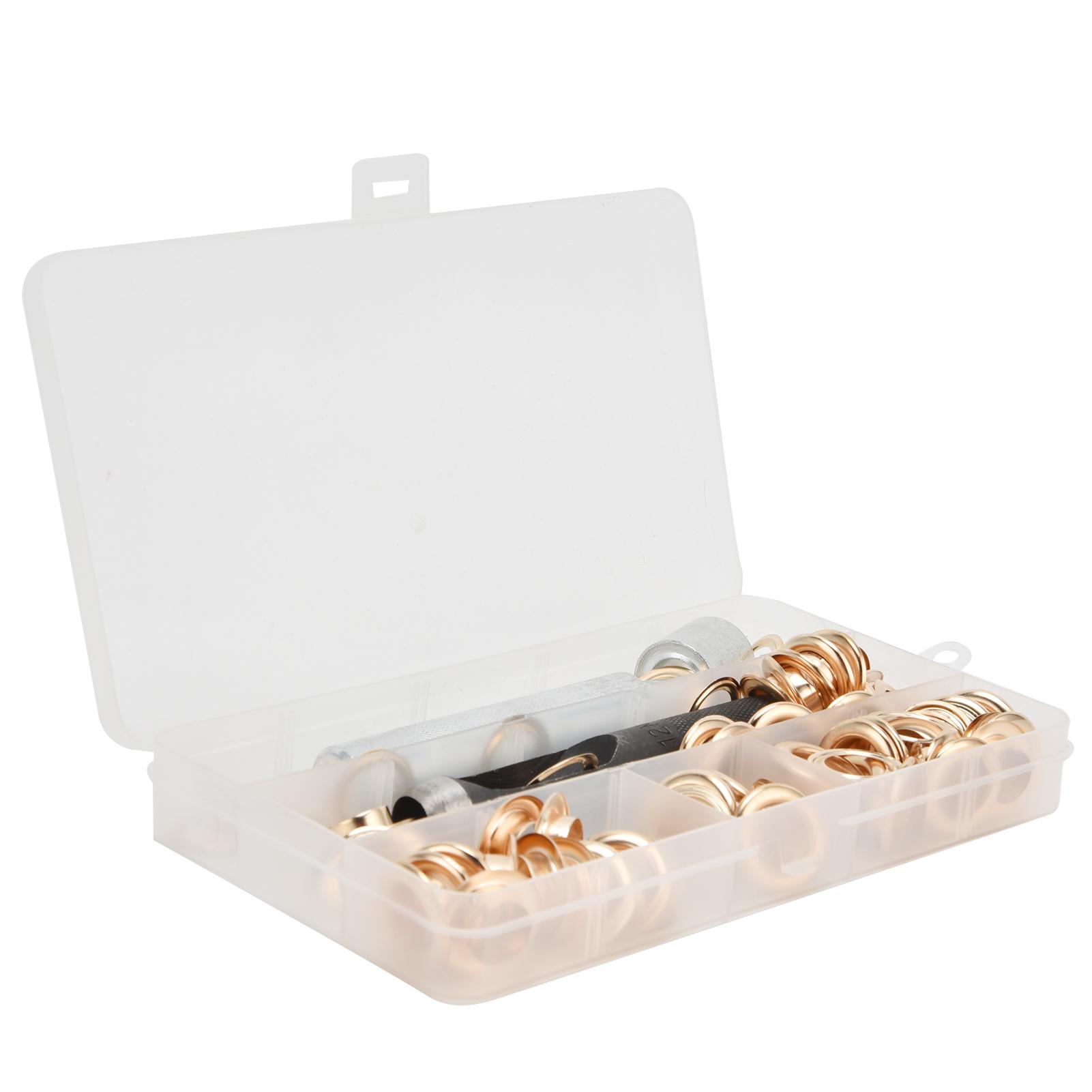 Набор из 50 латунных люверсов, швейный установочный комплект с 3 установочными инструментами, 12 мм
Набор из 50 латунных люверсов, швейный установочный комплект с 3 установочными инструментами, 12 мм