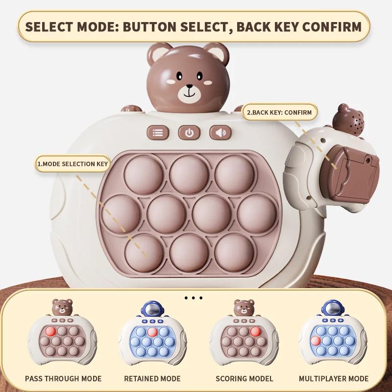 Pop Quick Push Bubbles игровой автомат для детей мультфильм Fun Whac-A-Mole сжимающие игрушки антистрессовые сенсорные пузырьки Pop Fidget игрушки подарки
Pop Quick Push Bubbles игровой автомат для детей мультфильм Fun Whac-A-Mole сжимающие игрушки антистрессовые сенсорные пузырьки Pop Fidget игрушки подарки