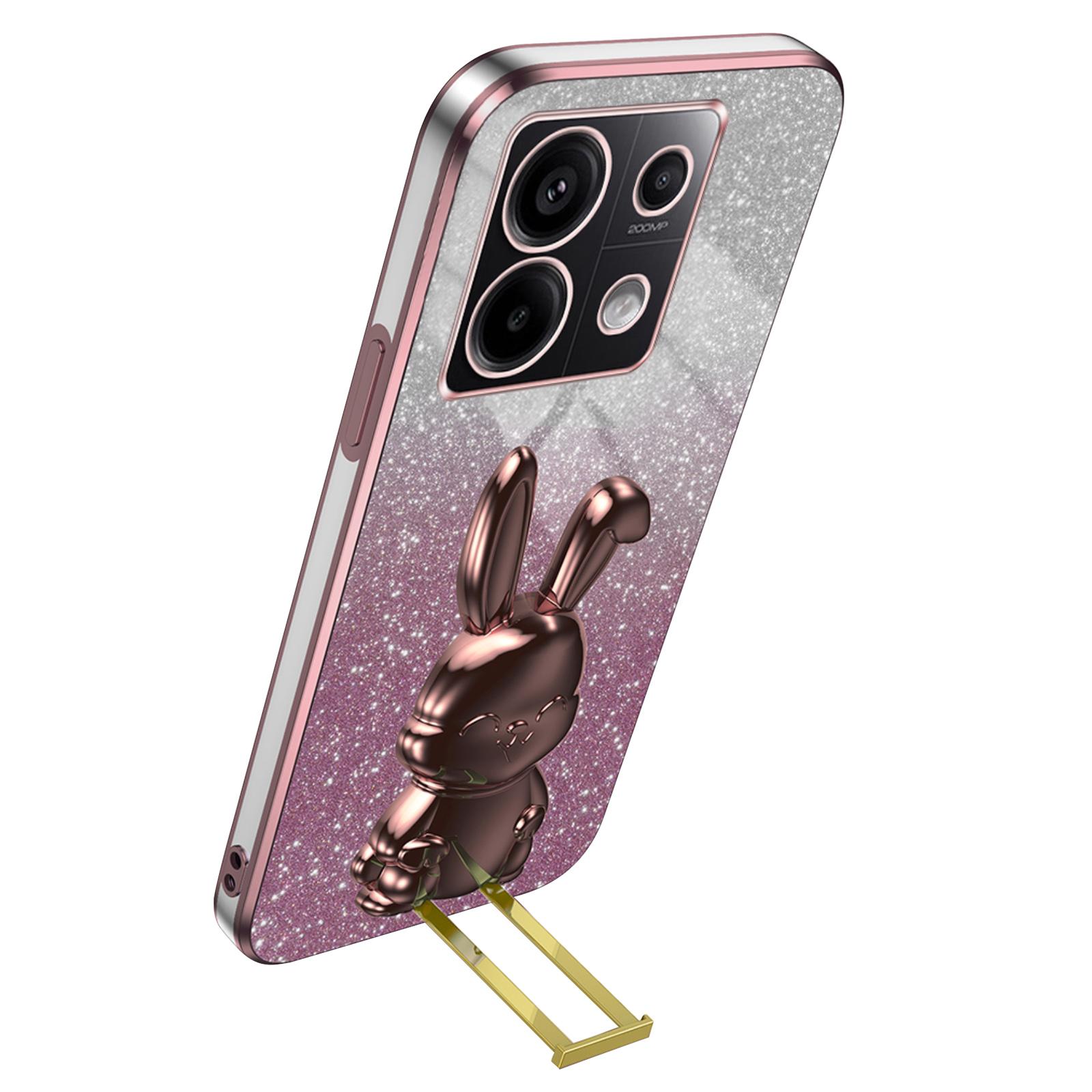 For Xiaomi Redmi Note 13 Pro 5G/Poco X6 5G Phone Case Lovely Rabbit PC+TPU Pull-out Kickstand Cover Pink
For Xiaomi Redmi Note 13 Pro 5G/Poco X6 5G Phone Case Lovely Rabbit PC+TPU Pull-out Kickstand Cover Pink