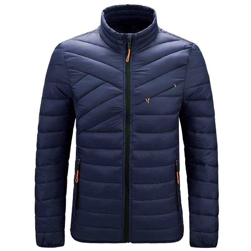 Cotton-padded men s new stand-up neck cotton-padded clothes simple men s imitation down casual jacket jacket cotton-padded clothes XL темно-синього кольору
Cotton-padded men s new stand-up neck cotton-padded clothes simple men s imitation down casual jacket jacket cotton-padded clothes XL темно-синього кольору