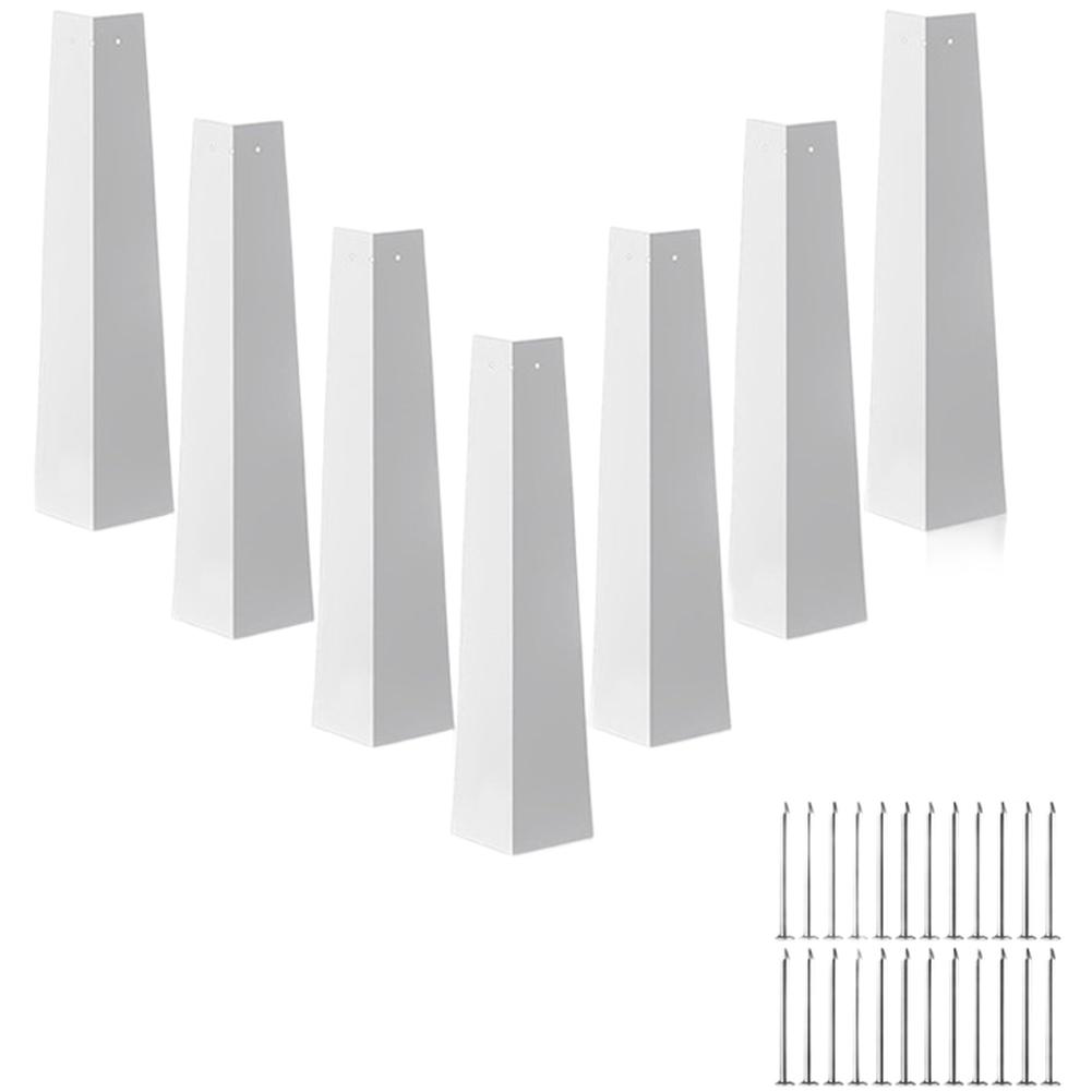 8 PCS Aluminum Siding Corner Guards Metal Exterior Wall Protection DIY Home Exterior Wall Panel Corner Protector
8 PCS Aluminum Siding Corner Guards Metal Exterior Wall Protection DIY Home Exterior Wall Panel Corner Protector