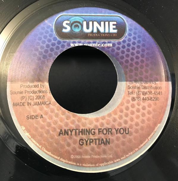 7inch Record GYPTIAN / GUIDANCE - Anything For You / When Are We NONE Sounie Producti 2008 Jamaica Reggae, Ska & Dub Used
7inch Record GYPTIAN / GUIDANCE - Anything For You / When Are We NONE Sounie Producti 2008 Jamaica Reggae, Ska & Dub Used