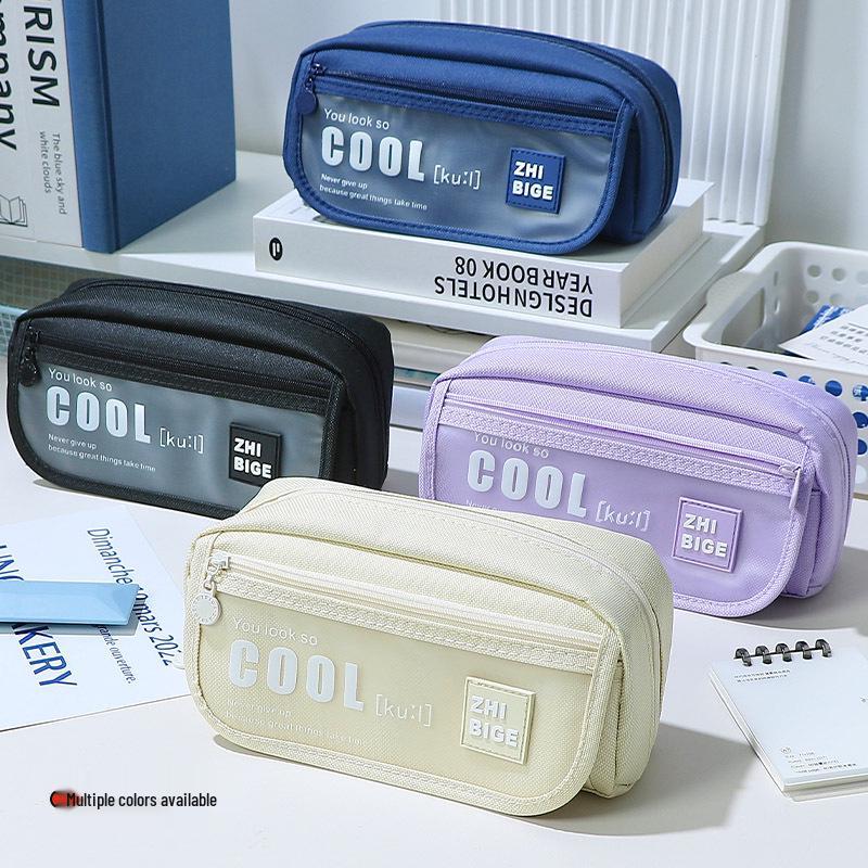 Japanese High-Value Cute Multi-Layer Boys Pencil Case, Large-Capacity, Advanced Black Design for Middle School Students
Japanese High-Value Cute Multi-Layer Boys Pencil Case, Large-Capacity, Advanced Black Design for Middle School Students