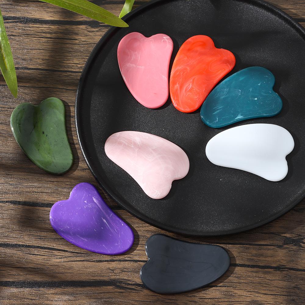 Пластиковый инструмент для спа-терапии для лица, массажер для тела из розового кварца, доска Guasha 
Пластиковый инструмент для спа-терапии для лица, массажер для тела из розового кварца, доска Guasha