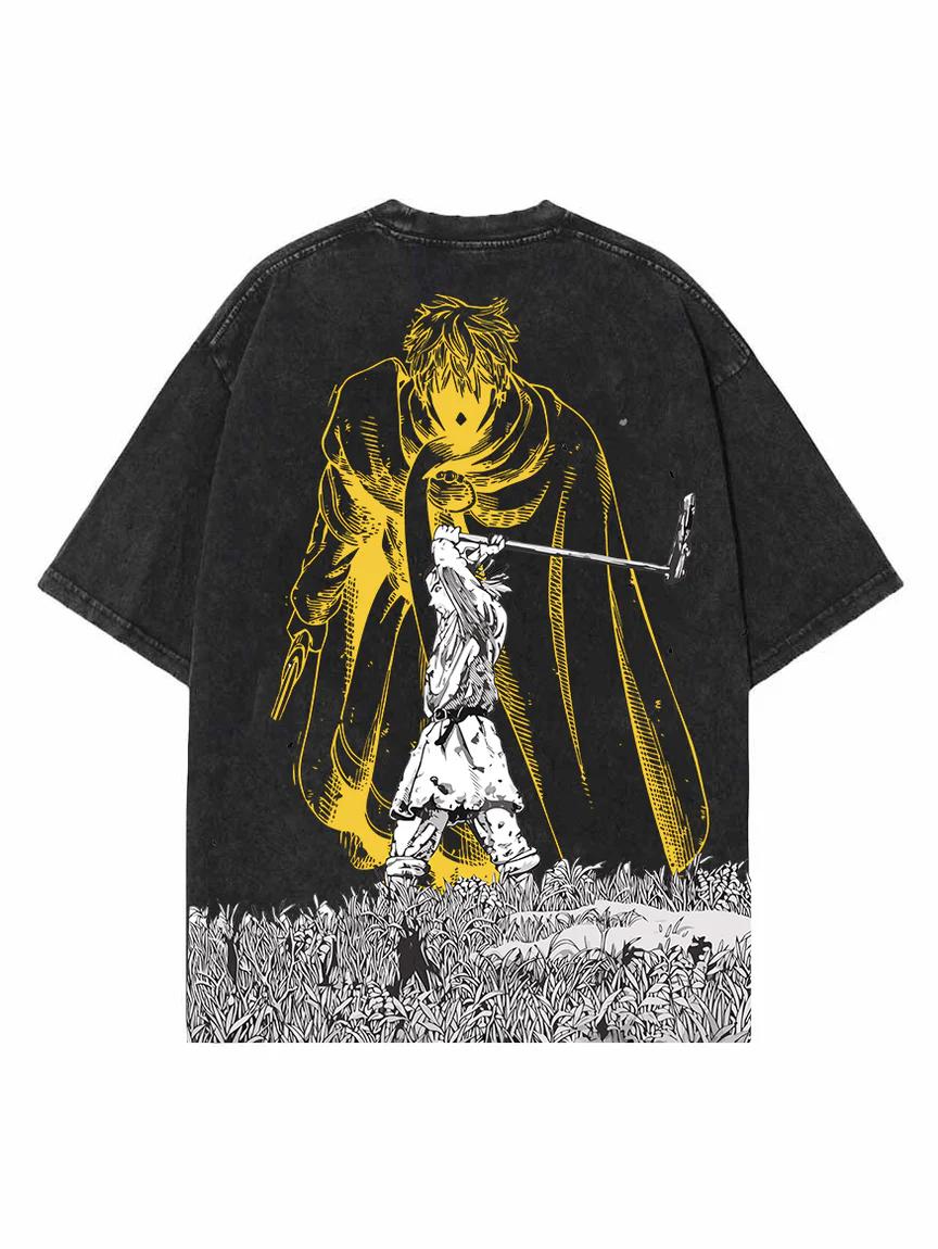 VINLAND SAGA Thorfinn Tshirt Anime Vintage Yk Washed T Shirt Mens Clothing Summer Casual Short Sleeve Cotton Loose Tees Tops S
VINLAND SAGA Thorfinn Tshirt Anime Vintage Yk Washed T Shirt Mens Clothing Summer Casual Short Sleeve Cotton Loose Tees Tops S