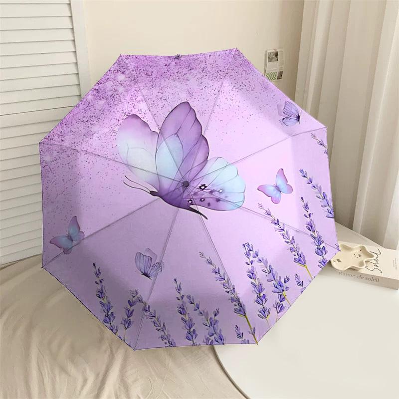 1PC Butterfly Lavender Umbrella-8-Rib Reinforced Portable Folding Travel Suitable for All Seasons Outdoor Daily Use-Z0484
1PC Butterfly Lavender Umbrella-8-Rib Reinforced Portable Folding Travel Suitable for All Seasons Outdoor Daily Use-Z0484