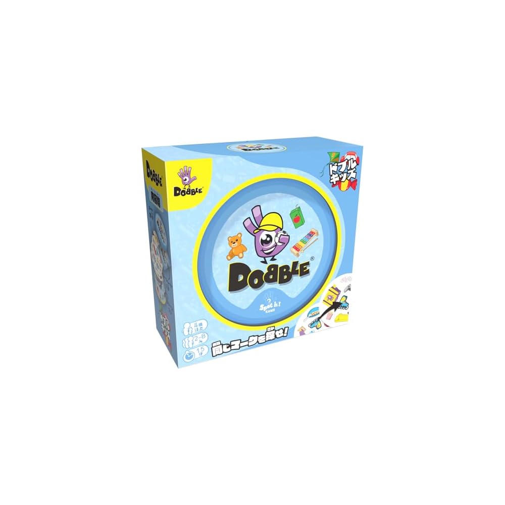 Hobby Japan Dobble Kids Board Game Japanese Version 2-8 Players 15 Minutes Age 4 and Up
Hobby Japan Dobble Kids Board Game Japanese Version 2-8 Players 15 Minutes Age 4 and Up