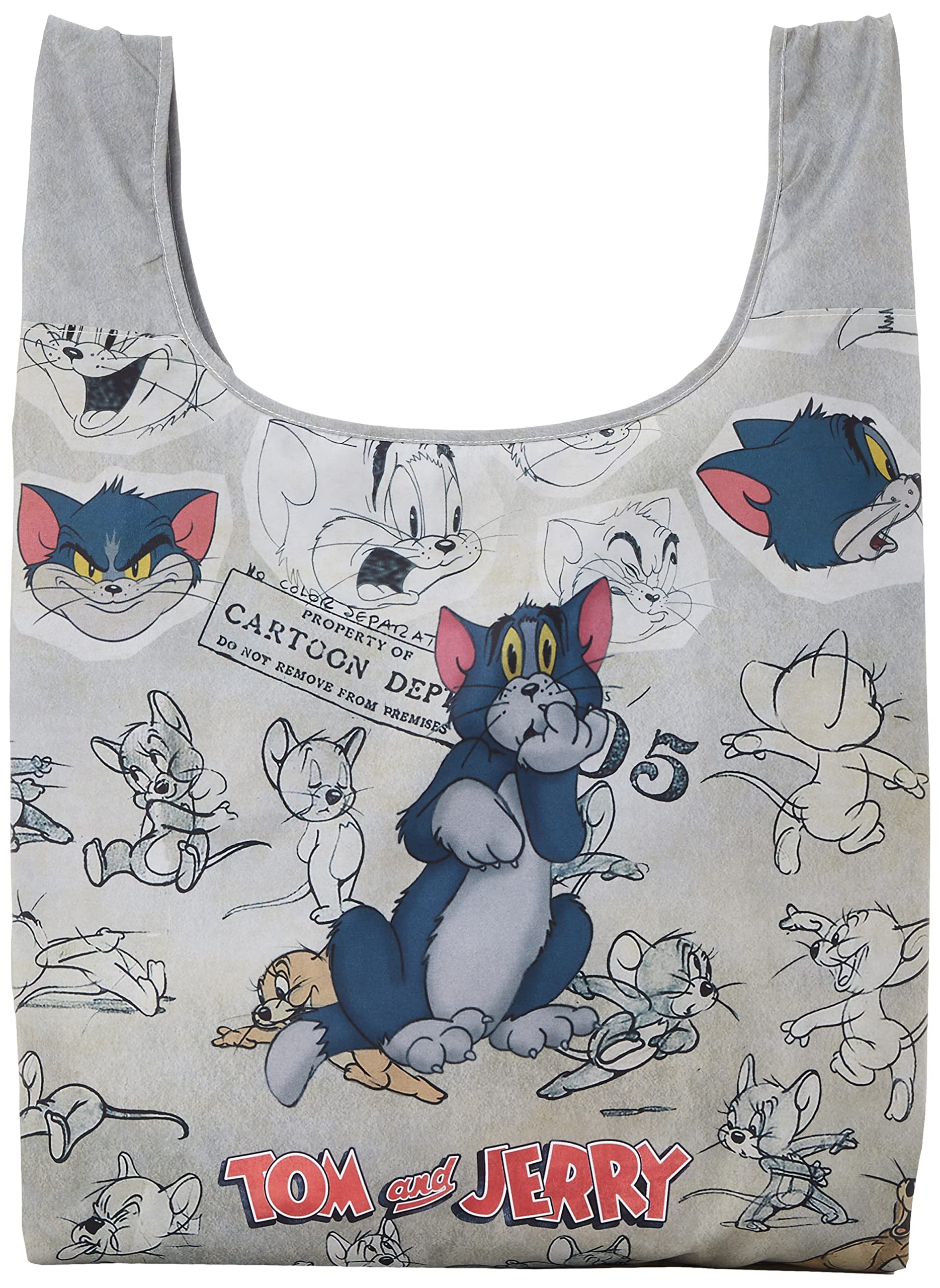 Marushin Eco Tom and Jerry Vintage Tom Made with Recycled Product 4105019100 Bag, Line, H63.5xW40xD20cm (Folded 12x12cm), Polyester, Number
Marushin Eco Tom and Jerry Vintage Tom Made with Recycled Product 4105019100 Bag, Line, H63.5xW40xD20cm (Folded 12x12cm), Polyester, Number