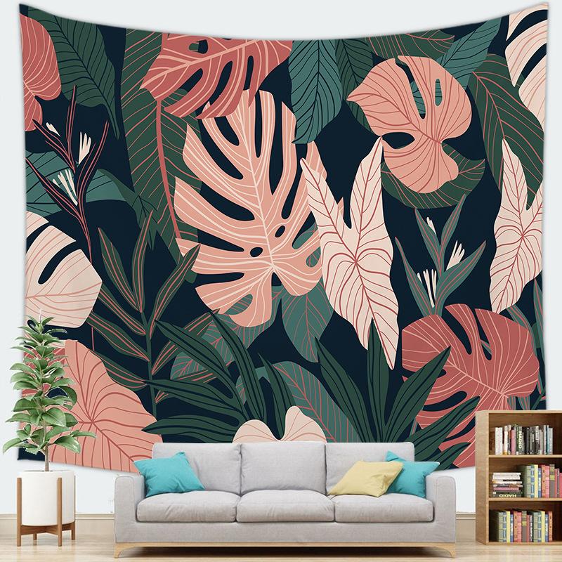 Tropical green plants flowers leaves digitalprinted polyester tapestries living rooms bedrooms macrame wall hanging room decor 74x94cm(29x37in)
Tropical green plants flowers leaves digitalprinted polyester tapestries living rooms bedrooms macrame wall hanging room decor 74x94cm(29x37in)