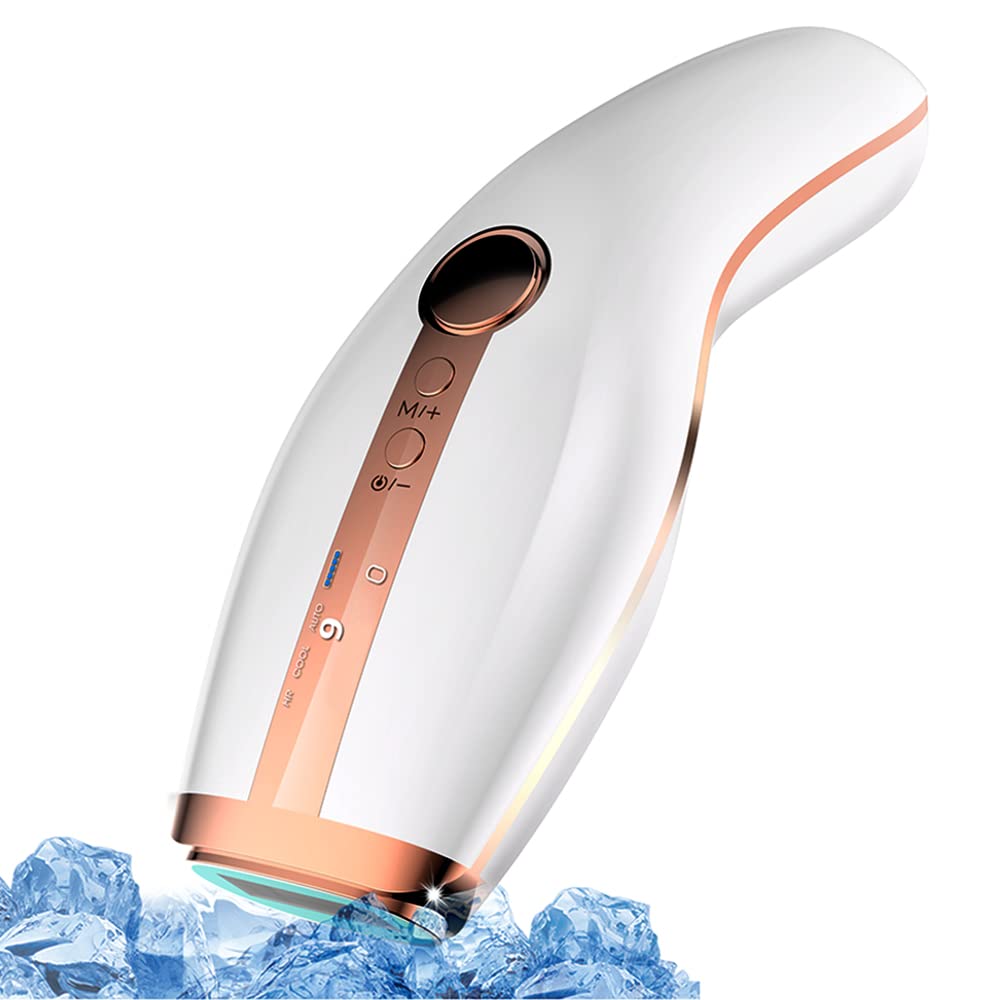 Zecul Hair Removal Latest Sapphire Cooling Hair Removal Home Optical Unlimited Number of Applicable to the Whole 9 Levels Hair Removal Device for VIO
Zecul Hair Removal Latest Sapphire Cooling Hair Removal Home Optical Unlimited Number of Applicable to the Whole 9 Levels Hair Removal Device for VIO
