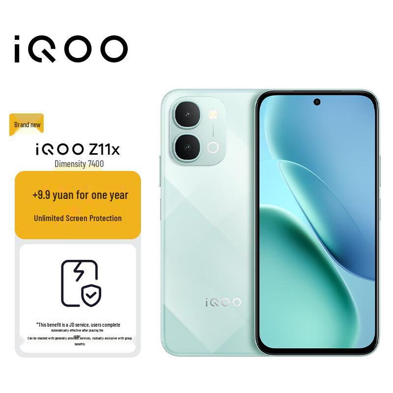 Смартфон vivo iQOO Z11x 5G (версія CN) 8GB+256GB
Смартфон vivo iQOO Z11x 5G (версія CN) 8GB+256GB