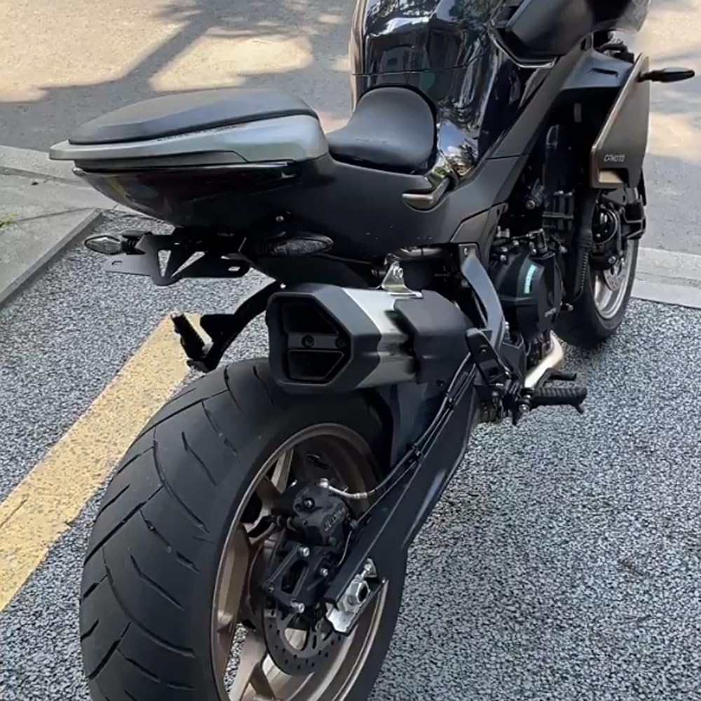 License Plate Frames Black for CFMOTO 800NK NK800 CF800NK 800 NK 2023 2024 2025 License Plate Holder Rear Fender Eliminator Kit Tail Tidy Motorcycle
License Plate Frames Black for CFMOTO 800NK NK800 CF800NK 800 NK 2023 2024 2025 License Plate Holder Rear Fender Eliminator Kit Tail Tidy Motorcycle