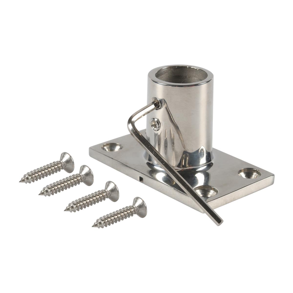 A8767 90-Degree Square Tube Base Stainless Steel 316 Hardware Accessories for Boats,Yachts Type A
A8767 90-Degree Square Tube Base Stainless Steel 316 Hardware Accessories for Boats,Yachts Type A