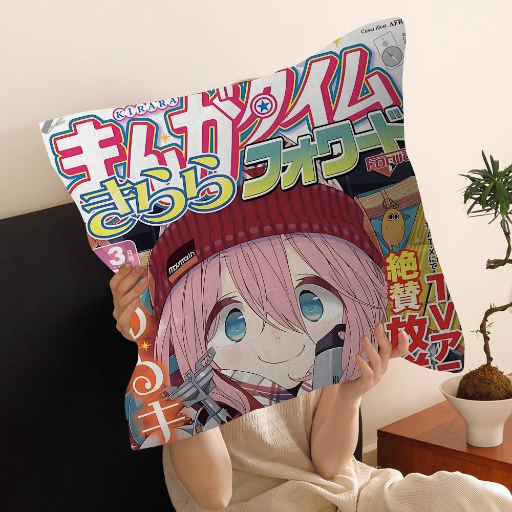 Anime Yuru Camp Classic Vintage Cushion Cover Pillow Cover Decor Pillowcase Printed Cushion Case For Couch 30x30 cm
Anime Yuru Camp Classic Vintage Cushion Cover Pillow Cover Decor Pillowcase Printed Cushion Case For Couch 30x30 cm