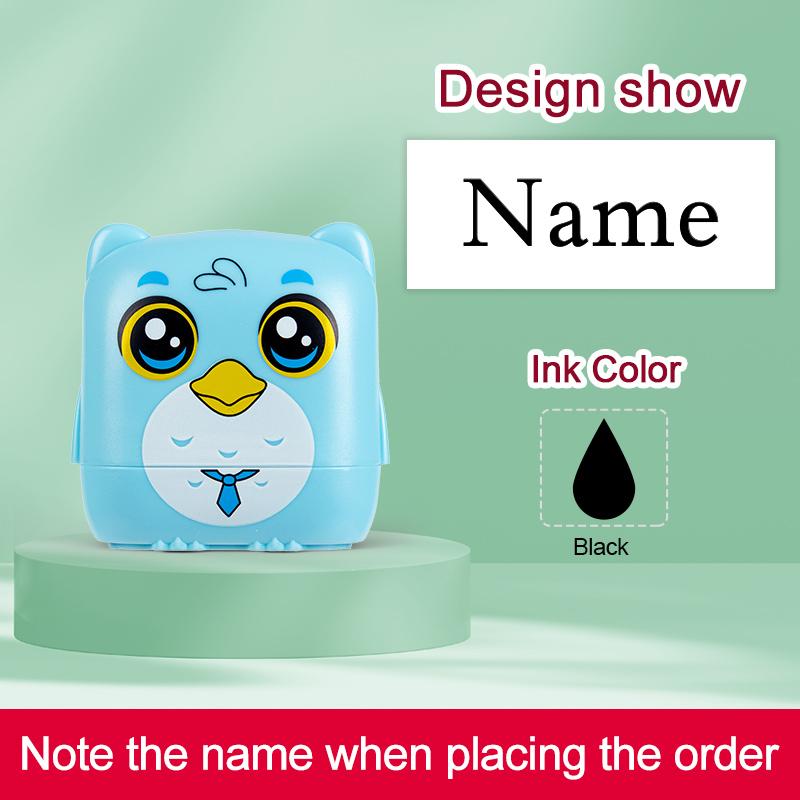 Customized Name Stamp for Kids - Reusable Waterproof Seal with Black Ink, Personalized Kindergarten Gift for Students & Toddlers
Customized Name Stamp for Kids - Reusable Waterproof Seal with Black Ink, Personalized Kindergarten Gift for Students & Toddlers