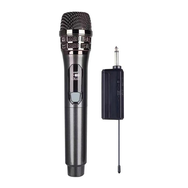 VHF Wireless Dual Outdoor Karaoke Microphone with Speaker for Live Streaming & KTV
VHF Wireless Dual Outdoor Karaoke Microphone with Speaker for Live Streaming & KTV