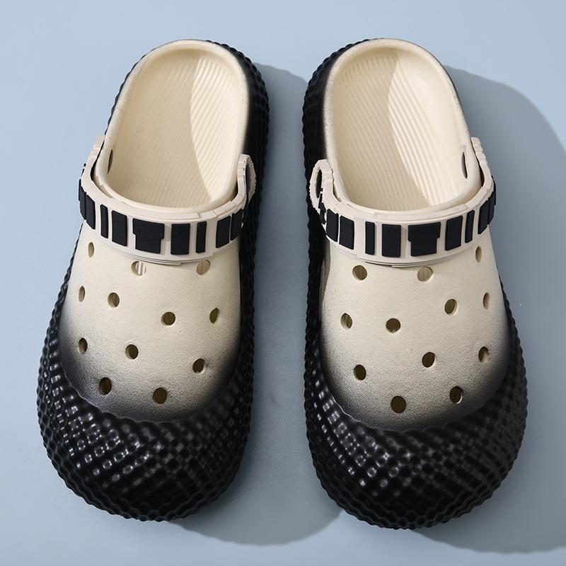 Женские летние сандалии Baotou на высокой подошве, нескользящие, из ЭВА - Дышащие, устойчивые к запаху, износостойкие, с мягкой подошвой 42-43
Женские летние сандалии Baotou на высокой подошве, нескользящие, из ЭВА - Дышащие, устойчивые к запаху, износостойкие, с мягкой подошвой 42-43