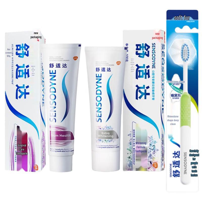 Sensodyne Toothpaste & Toothbrush Bundle
Sensodyne Toothpaste & Toothbrush Bundle
