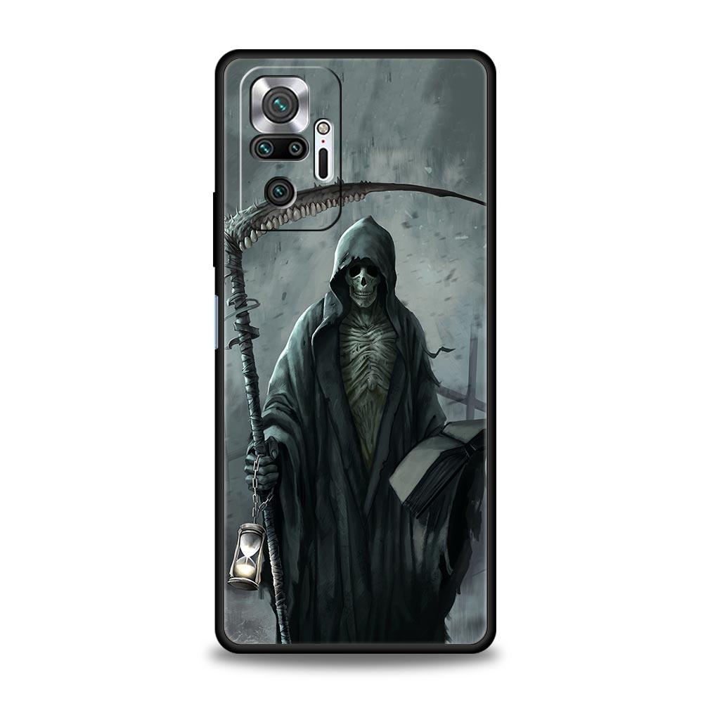 Grim Reaper Skull Skeleton Phone Case For Xiaomi Redmi Note 14 13 5G 10 11 12 Pro Plus 4G 14C 13C 12C 10C Black Cover Note 14Pro 5G
Grim Reaper Skull Skeleton Phone Case For Xiaomi Redmi Note 14 13 5G 10 11 12 Pro Plus 4G 14C 13C 12C 10C Black Cover Note 14Pro 5G