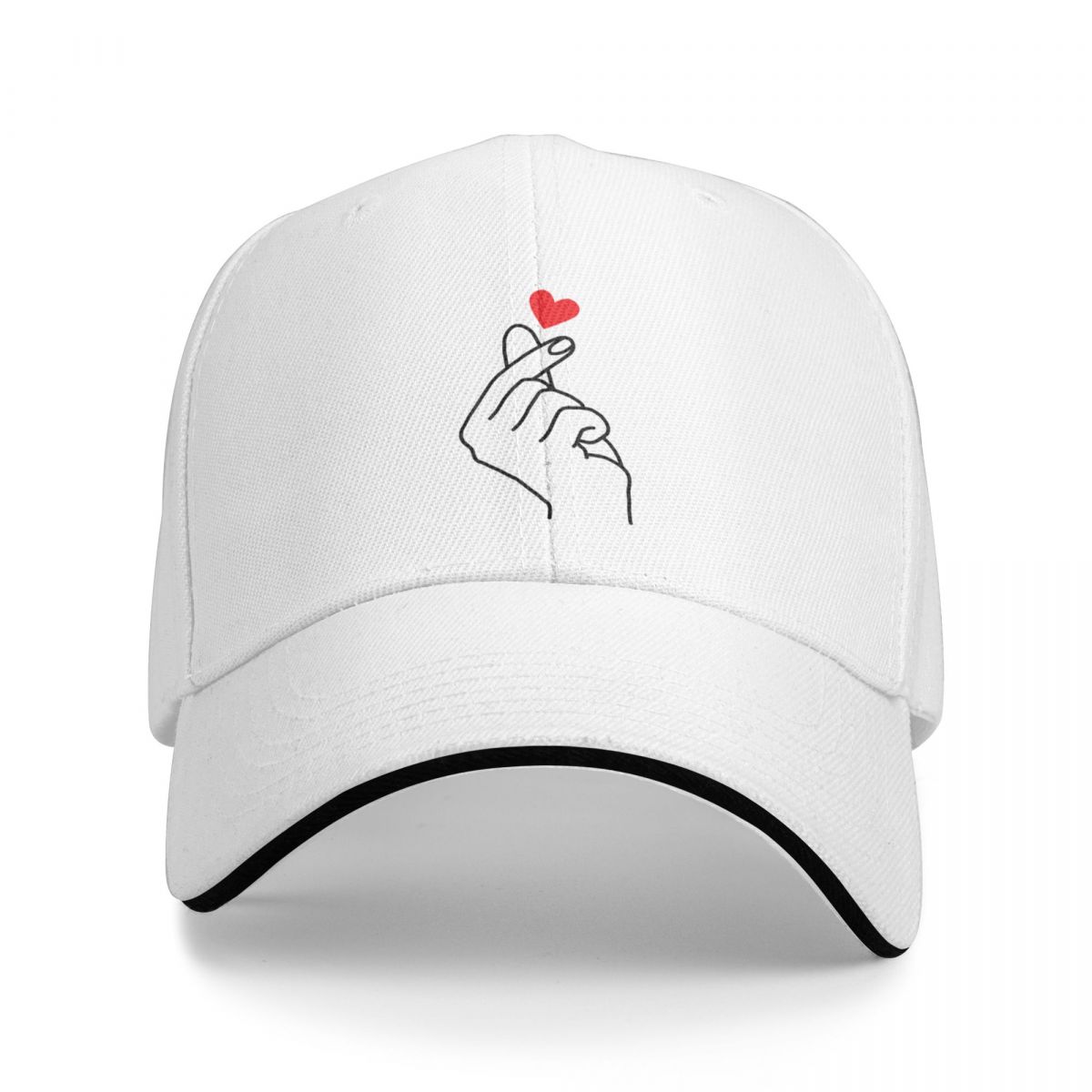 Finger Heart (Black) Baseball Cap cute hard hat Icon Military Cap Man Hat For Women Unisex S 1
Finger Heart (Black) Baseball Cap cute hard hat Icon Military Cap Man Hat For Women Unisex S 1