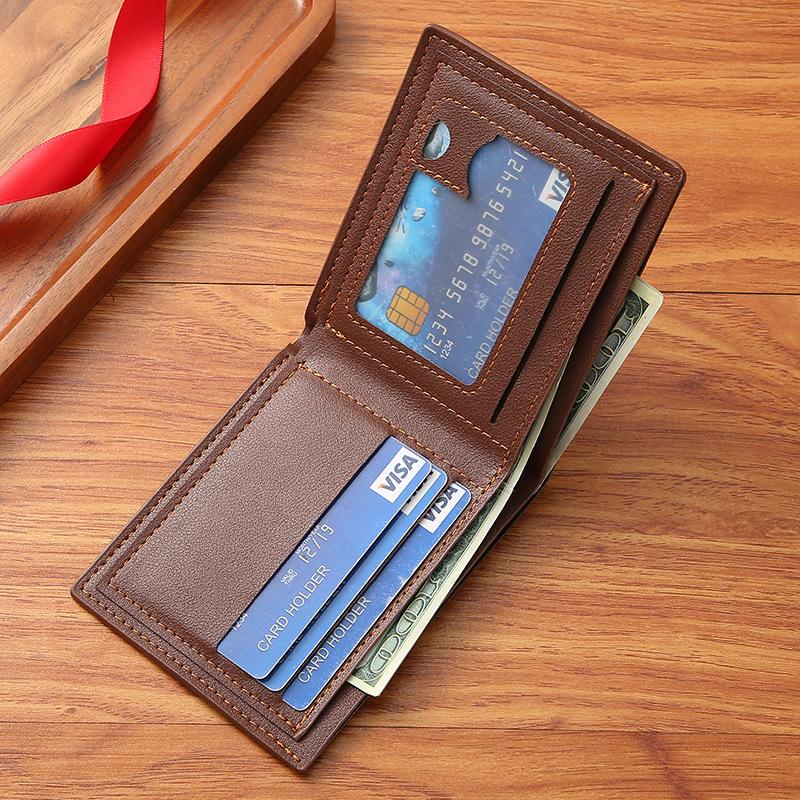 Men s Wallet Business Casual Short Leather Wallet Spot Casual Short Leather Bag коричневий
Men s Wallet Business Casual Short Leather Wallet Spot Casual Short Leather Bag коричневий