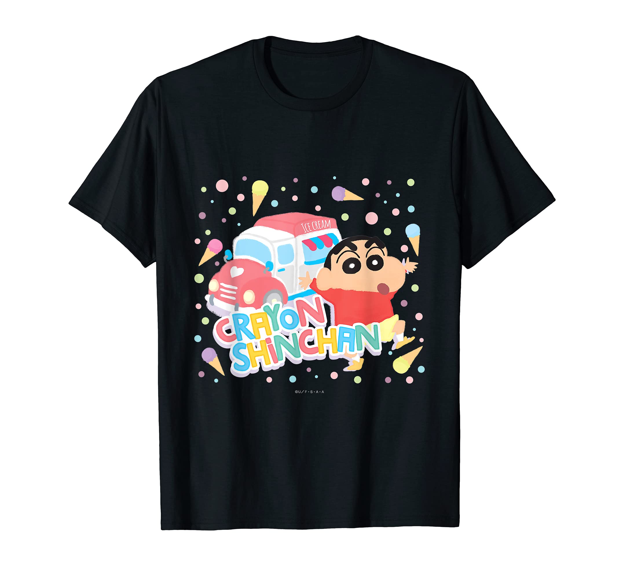 Футболка Crayon Ice Cream Wagon Crayon Touch Shin-chan 
Футболка Crayon Ice Cream Wagon Crayon Touch Shin-chan