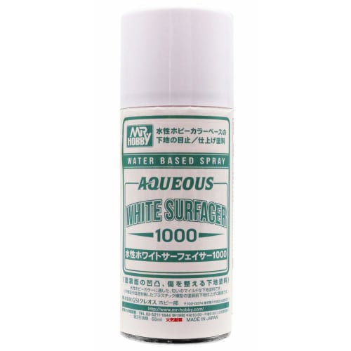 GSI Creos Aqueous White Surfacer 1000 Spray 170ml Отделочный материал для хобби B612 Белый
GSI Creos Aqueous White Surfacer 1000 Spray 170ml Отделочный материал для хобби B612 Белый