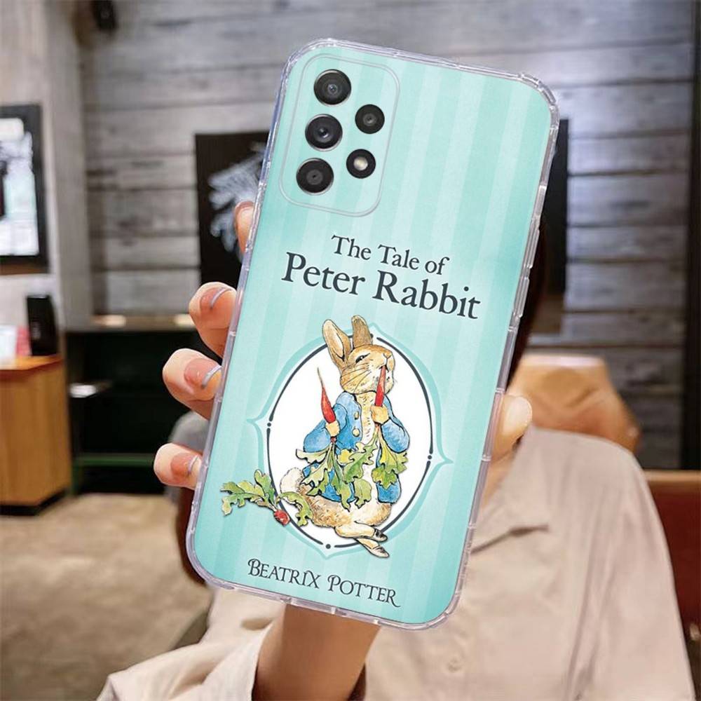 Cute P-Peter Rabbit Phone Case For Samsung Galaxy A,71,70,52,51,40,31,50,50S,30S,21S,12,10,Note20ultra Transparent Cover samsunga20
Cute P-Peter Rabbit Phone Case For Samsung Galaxy A,71,70,52,51,40,31,50,50S,30S,21S,12,10,Note20ultra Transparent Cover samsunga20
