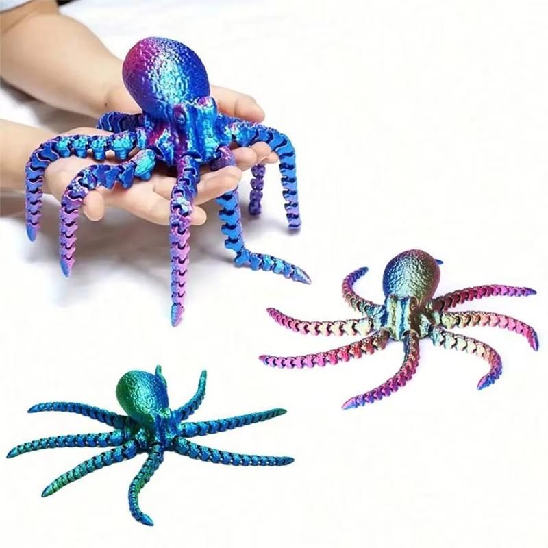 1PC 3D Printed Octopus Figurine Vibrant Jointed Body Decorative Toy for Bookshelf Living Room Office Cabinet Tabletop 19CM фіолетовий
1PC 3D Printed Octopus Figurine Vibrant Jointed Body Decorative Toy for Bookshelf Living Room Office Cabinet Tabletop 19CM фіолетовий