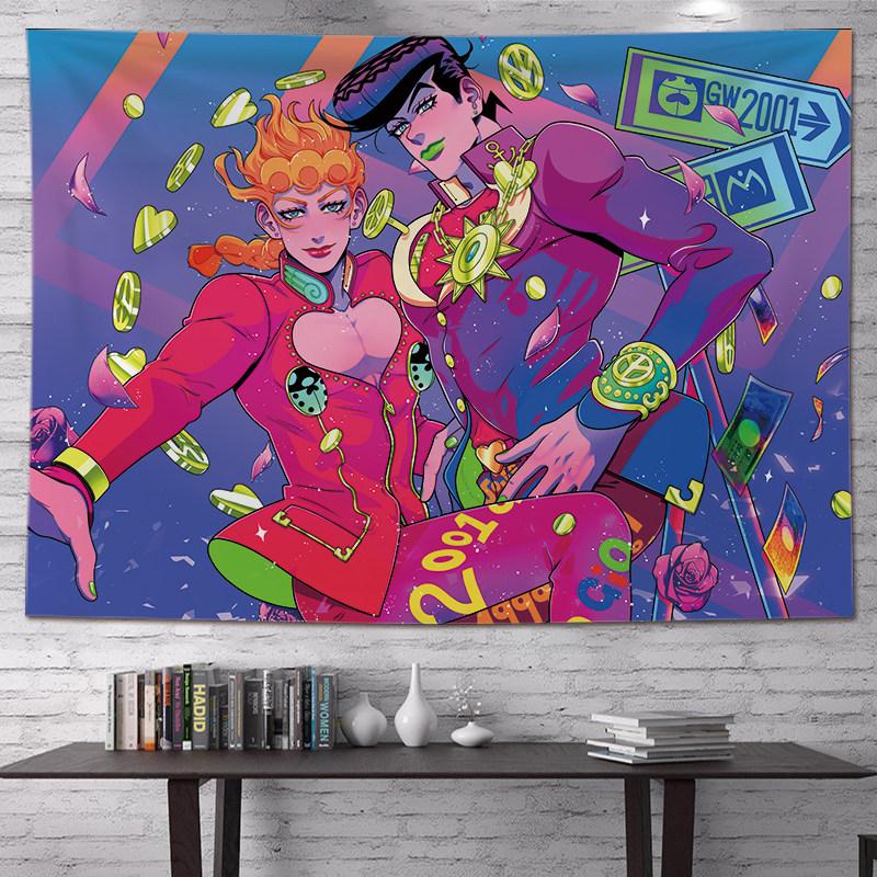 New Anime Jotaro Printed Tapestry Wall Hanging Home Decor For Bedroom Dorm Living Room 74x94cm(29x37in)
New Anime Jotaro Printed Tapestry Wall Hanging Home Decor For Bedroom Dorm Living Room 74x94cm(29x37in)