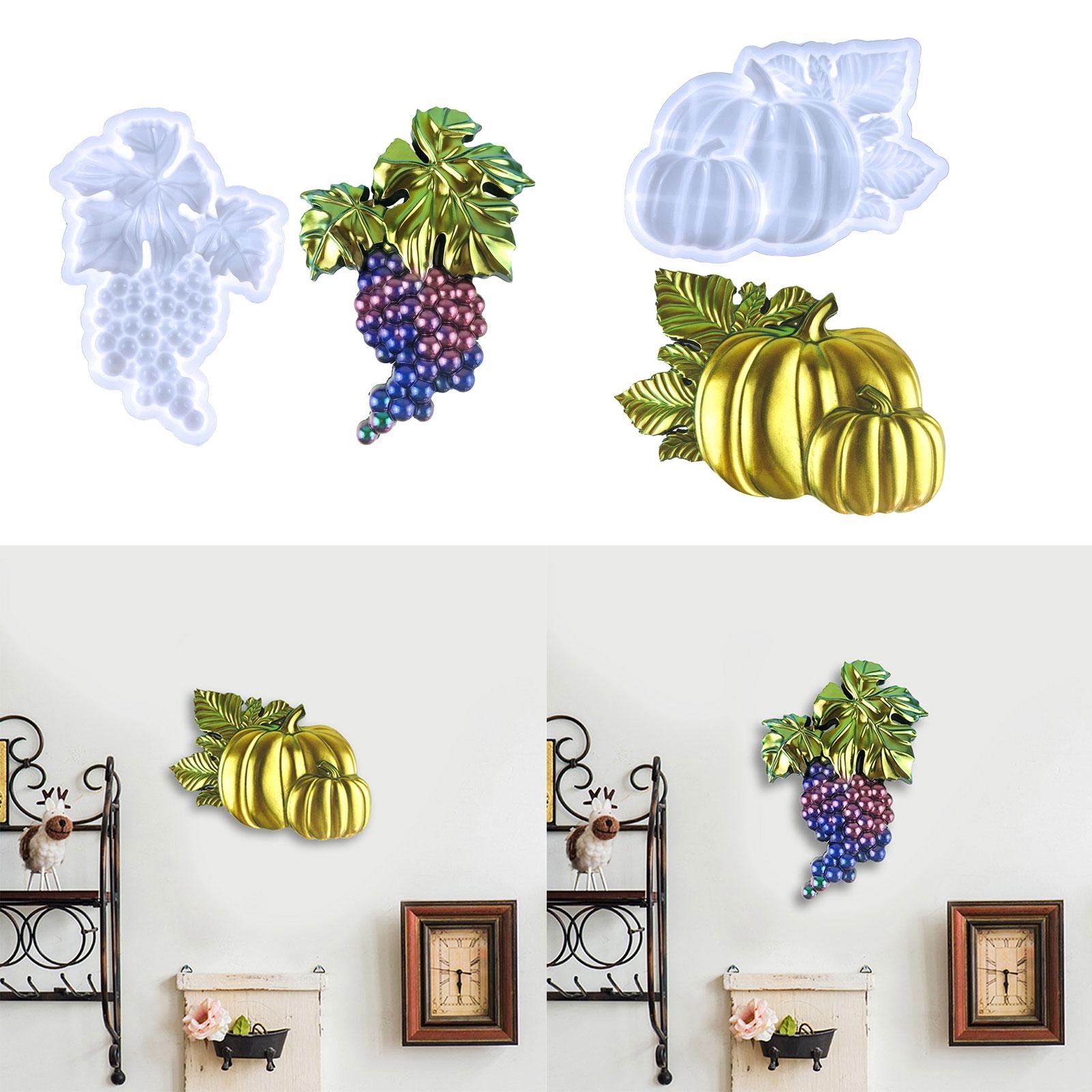 Wall Hanging Resin Moulds Pumpkin Grape Silicone Moulds Stereo Epoxy Mould for DIY Craft Valentine s Home Decoration 2
Wall Hanging Resin Moulds Pumpkin Grape Silicone Moulds Stereo Epoxy Mould for DIY Craft Valentine s Home Decoration 2