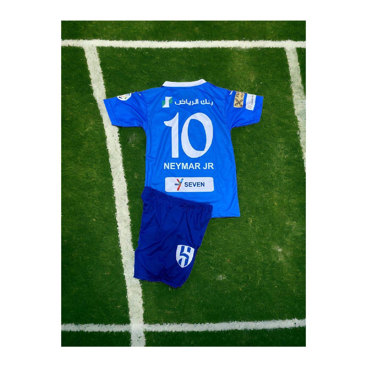 Детский комплект джерси Al Hilal Neymar Jr. Новый сезон
Детский комплект джерси Al Hilal Neymar Jr. Новый сезон