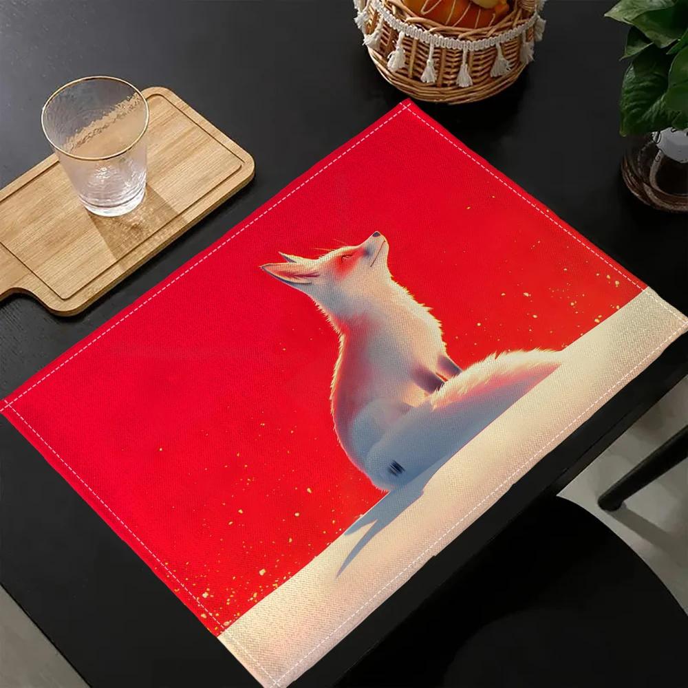 Подставка под тарелку Кот и Лиса 30x45см Подставки под стаканы, чашки, миски 6.17 30x45cm-4PC
Подставка под тарелку Кот и Лиса 30x45см Подставки под стаканы, чашки, миски 6.17 30x45cm-4PC