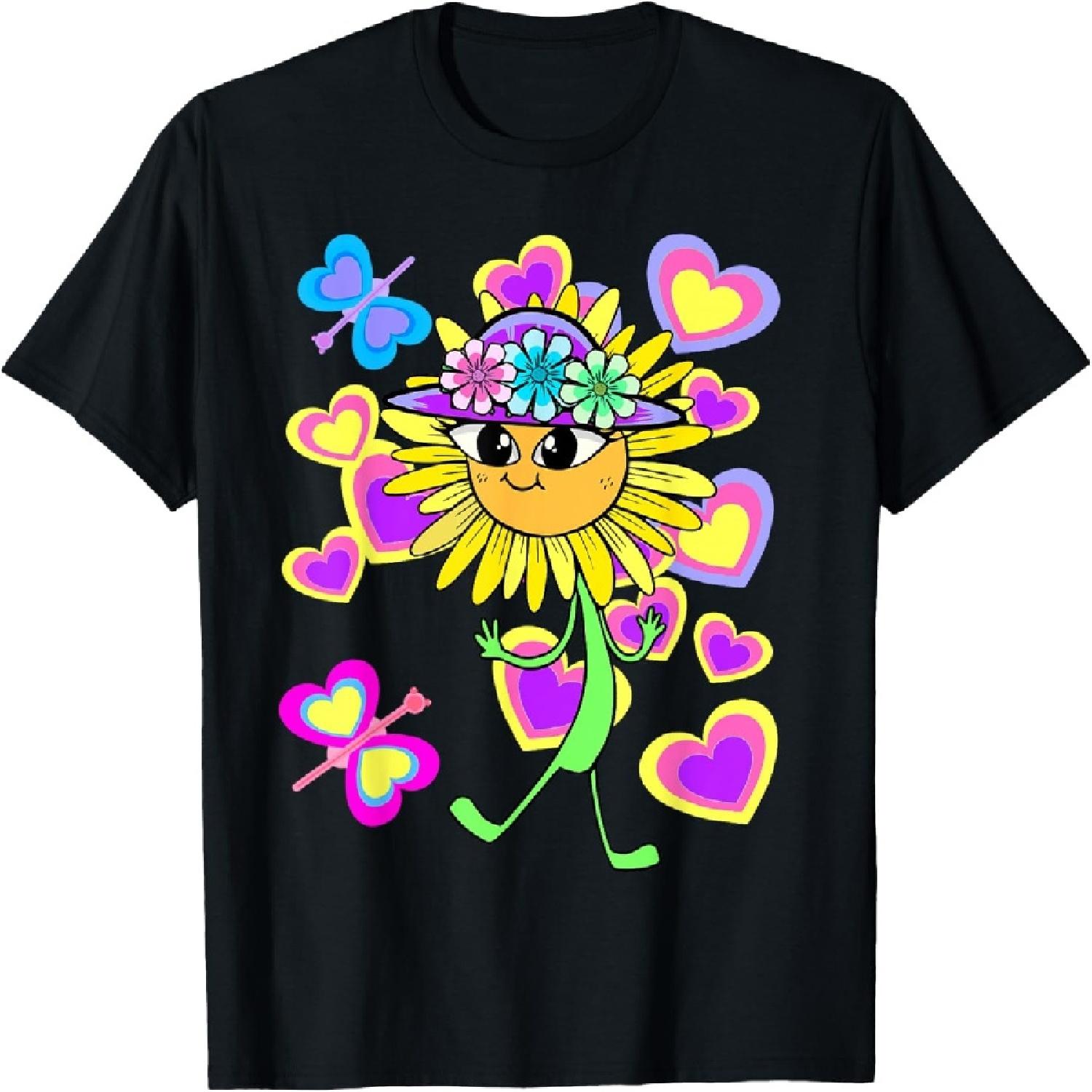 Summer Hippie Sunflower Retro 80s 90s Children Flower T-Shirt XXXXXL різнокольоровий
Summer Hippie Sunflower Retro 80s 90s Children Flower T-Shirt XXXXXL різнокольоровий