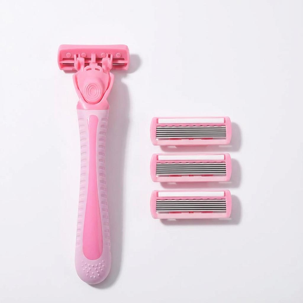 Women’s Smooth Shave Razor, Replaceable Head Travel Shaver for Bikini, Legs & Underarms, Compact with Case розовый
Women’s Smooth Shave Razor, Replaceable Head Travel Shaver for Bikini, Legs & Underarms, Compact with Case розовый